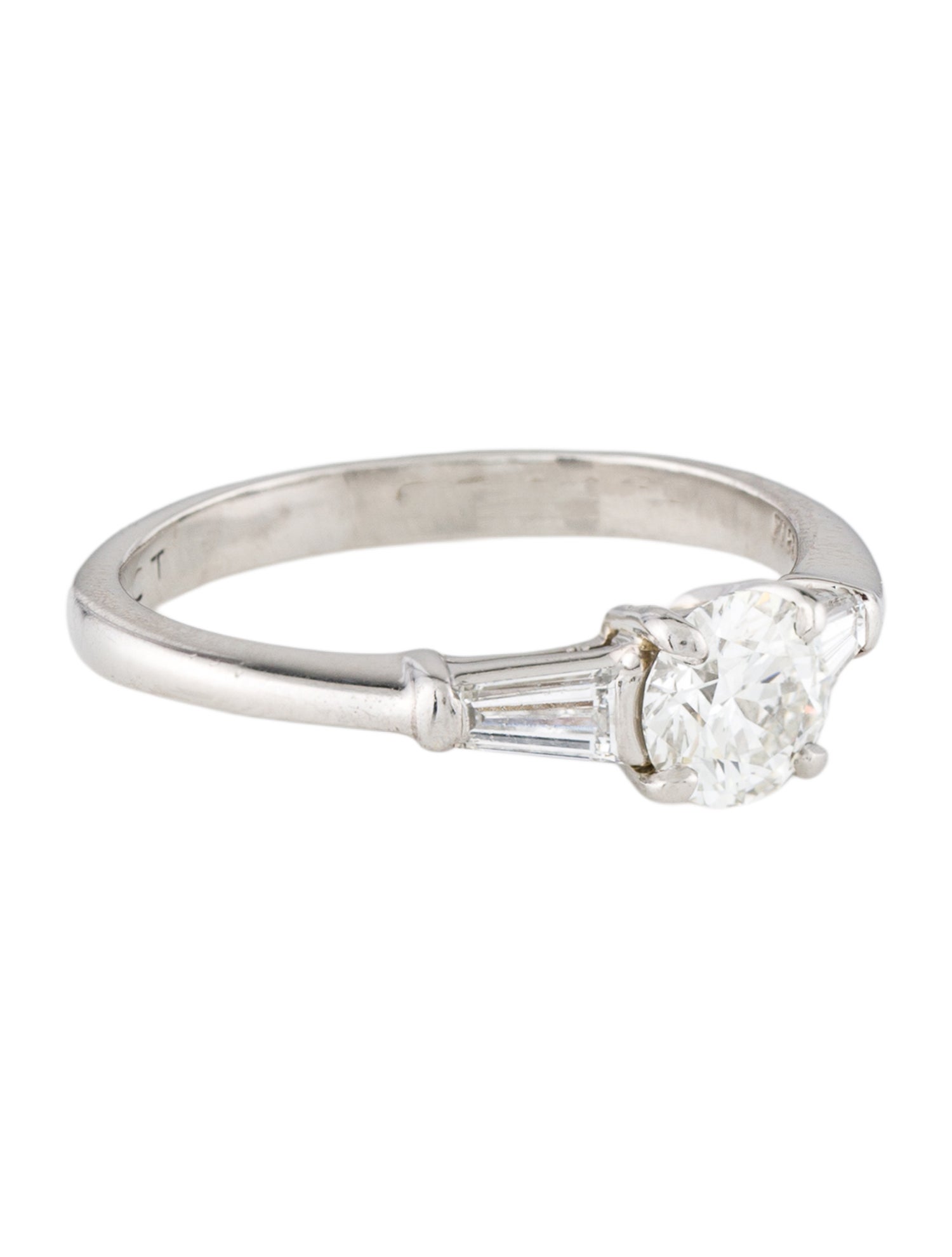 Tiffany & Co. 1.03ctw Diamond Three-Stone Engagement Ring