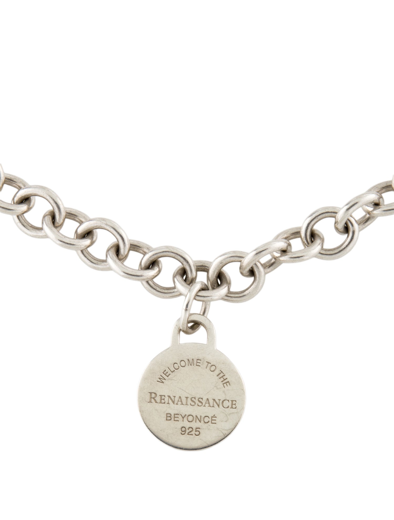 Tiffany & Co. x Beyoncé Round Tag Necklace