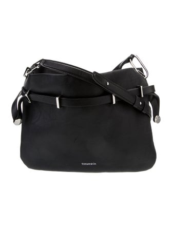 Tiffany & Co. Leather Messenger Bag