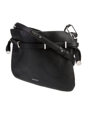 Tiffany & Co. Leather Messenger Bag