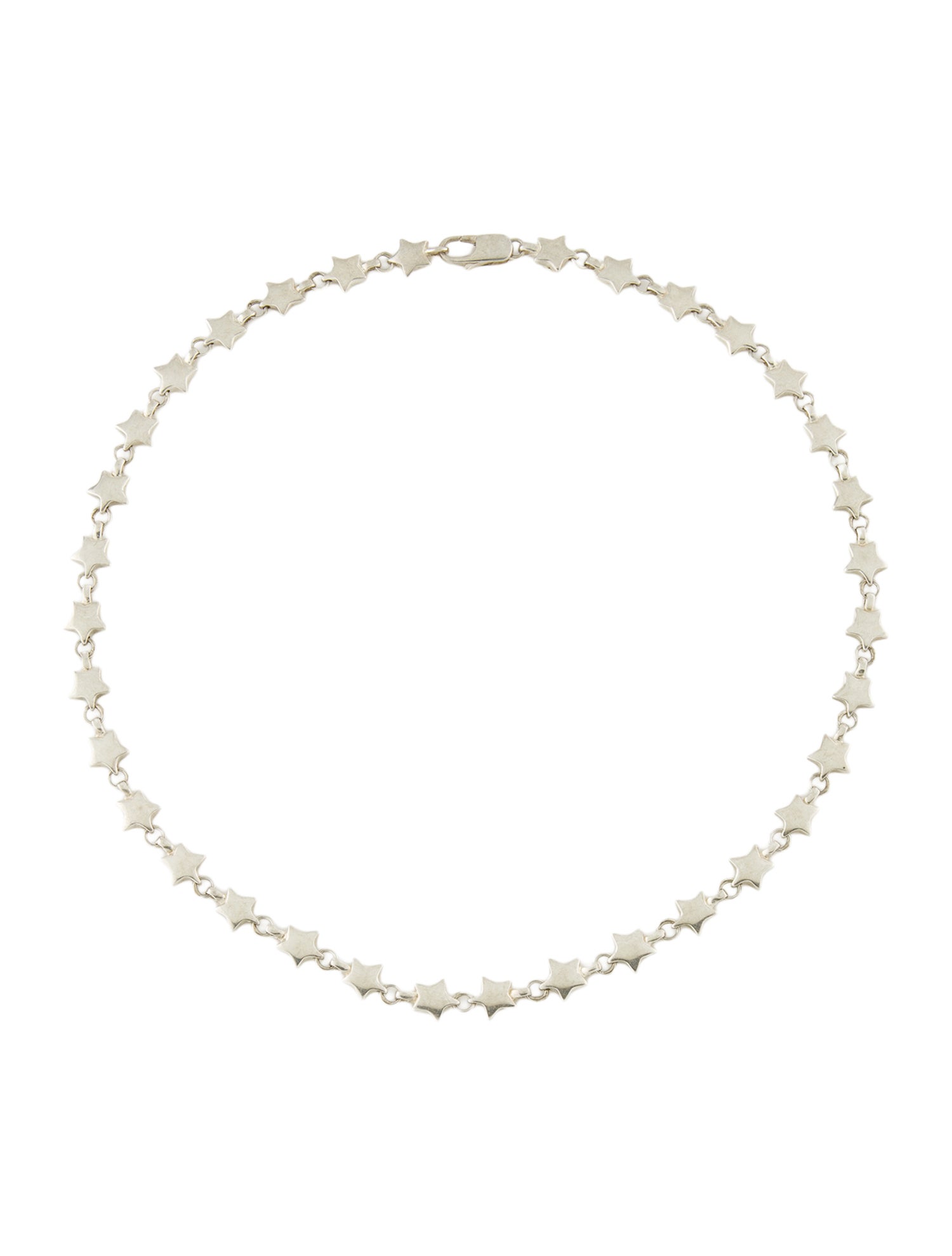 Tiffany & Co. Vintage Star Chain Link Necklace