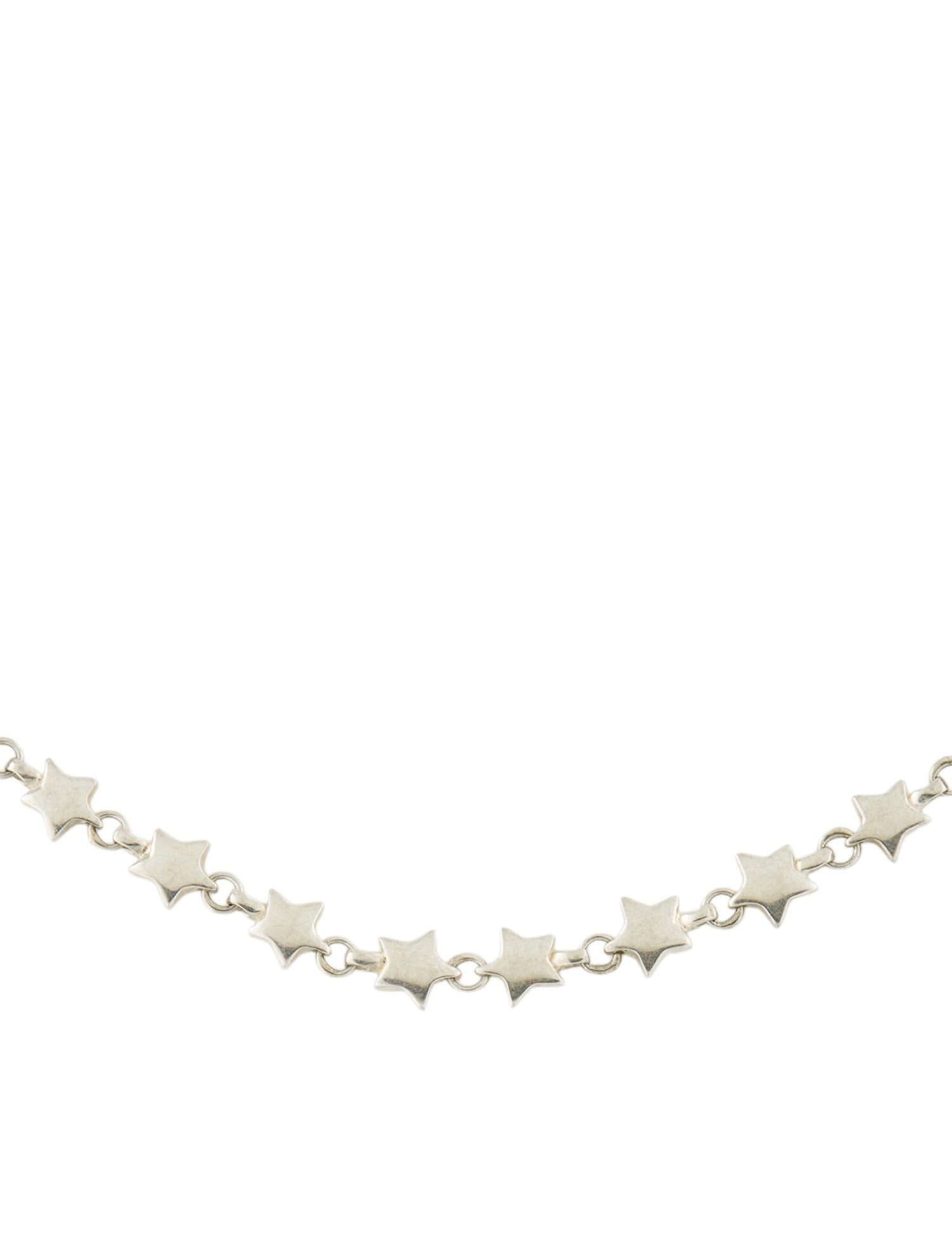 Tiffany & Co. Vintage Star Chain Link Necklace