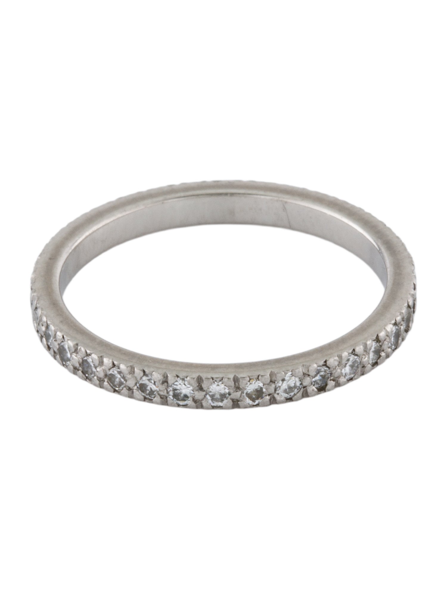 Tiffany & Co. Platinum Diamond Eternity Band