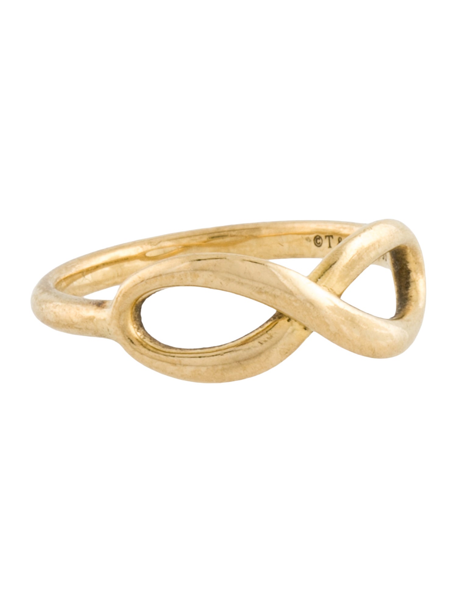 Tiffany & Co. 18K Infinity Ring