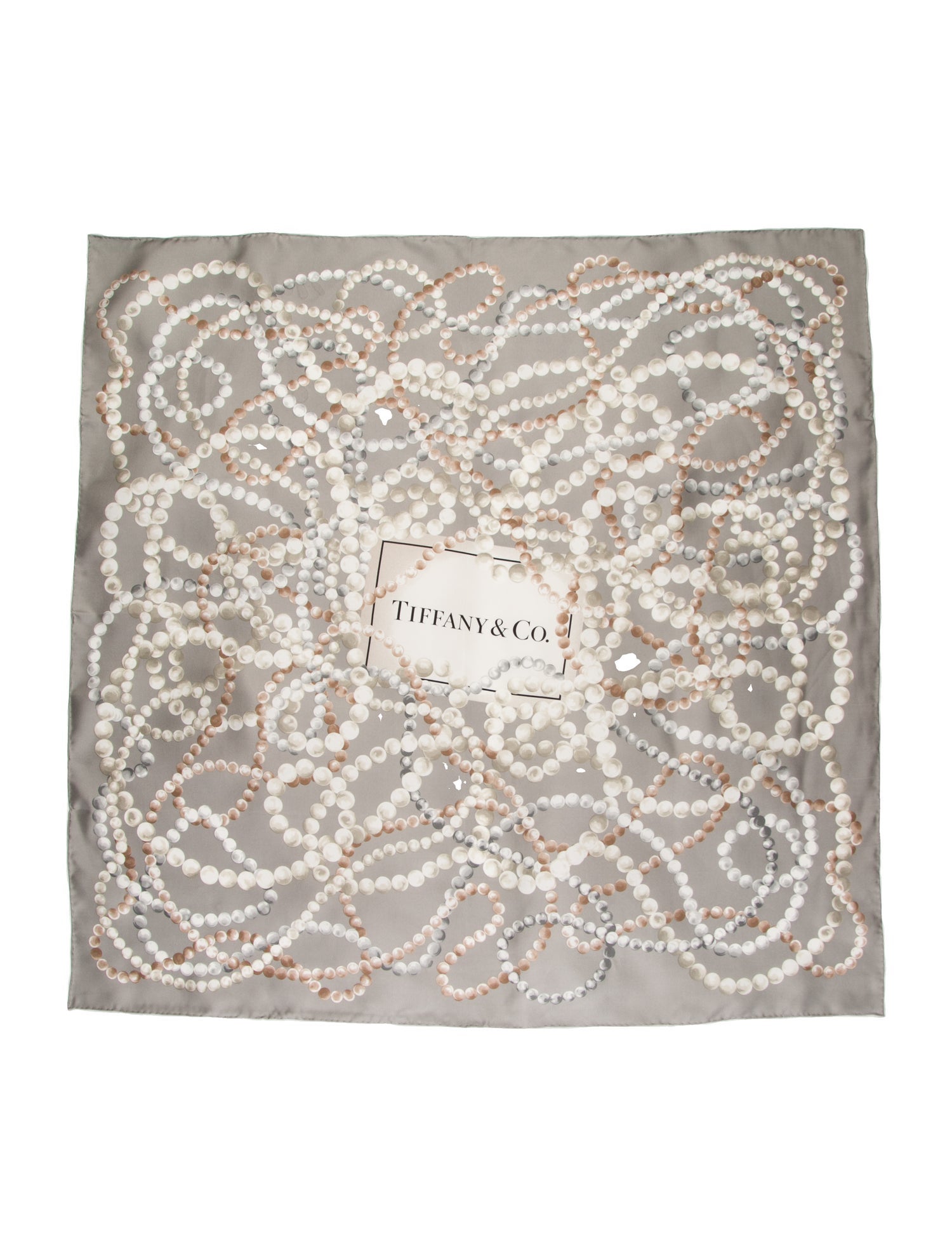 Tiffany & Co. Silk Printed Scarf