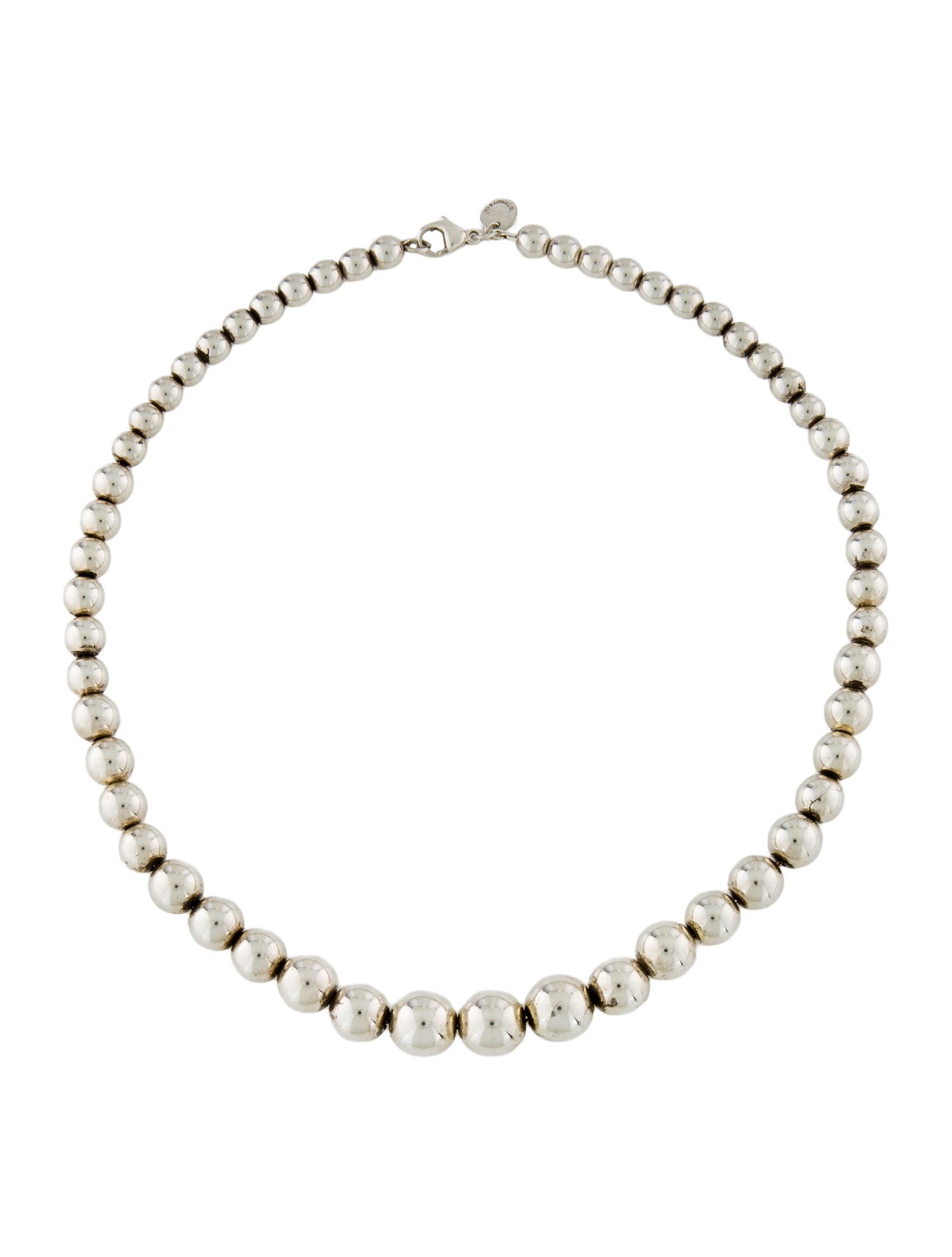 Tiffany & Co. Graduated Ball Necklace