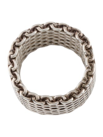 Tiffany & Co. Somerset Mesh Band Ring
