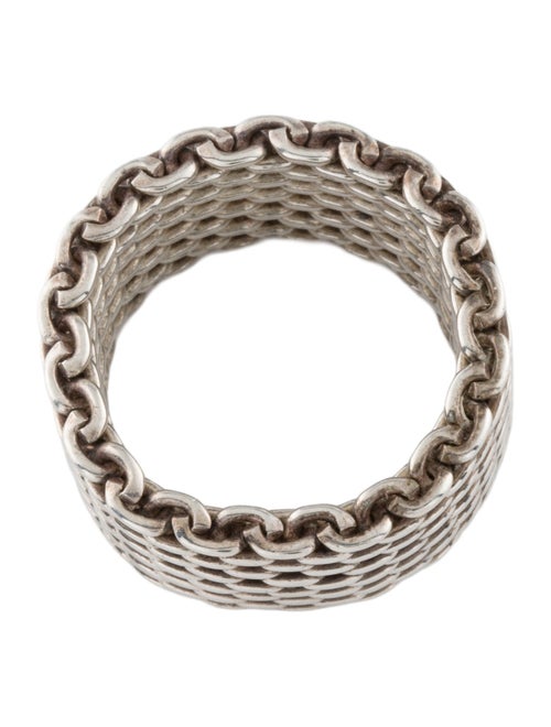 Tiffany & Co. Somerset Mesh Band Ring