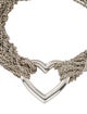 Tiffany & Co. Multi Strand Heart Toggle Bracelet