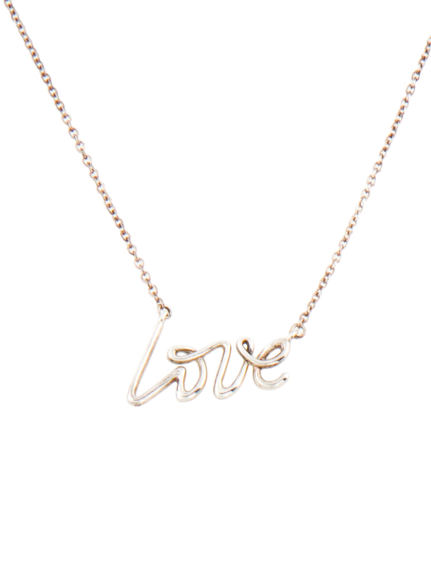 Tiffany & Co. Paloma's Graffiti Love Pendant