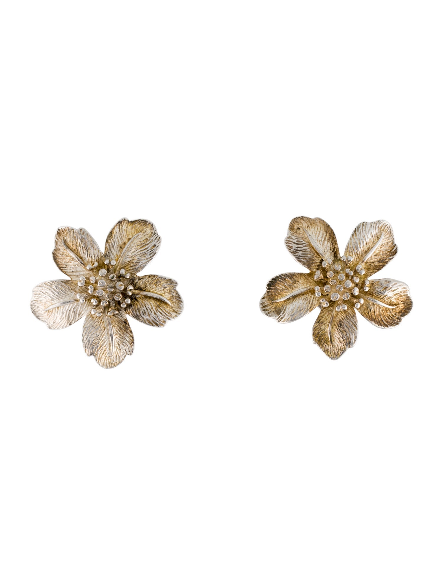 Tiffany & Co. Vintage Flower Earclips