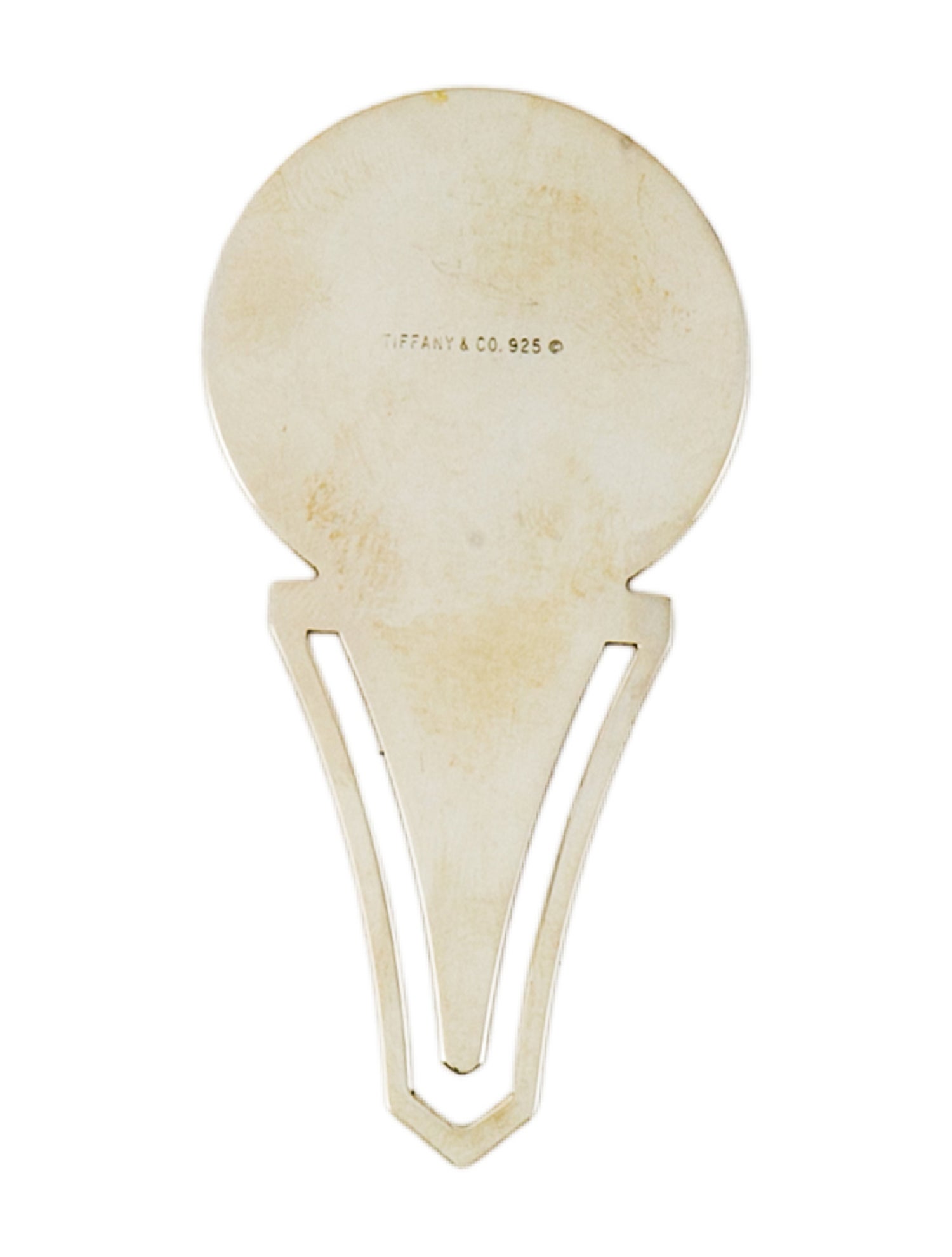 Tiffany & Co. Sterling Golf Ball Bookmark