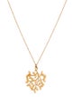Tiffany & Co. 18K Olive Leaf Pendant Necklace