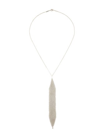 Tiffany & Co. Mesh Lavalier Necklace