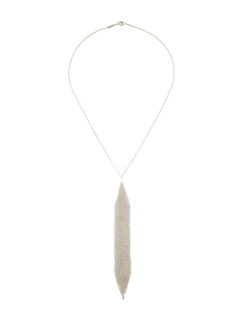 Tiffany & Co. Mesh Lavalier Necklace