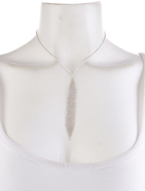 Tiffany & Co. Mesh Lavalier Necklace
