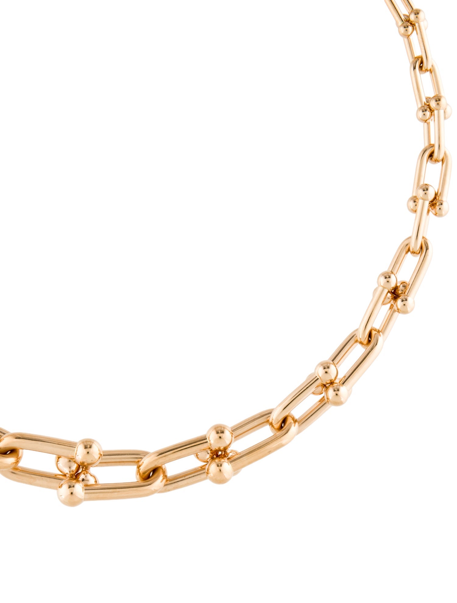 Tiffany & Co. 18K Graduated Link Necklace