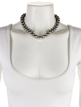 Tiffany & Co. Platinum Pearl Graduated Strand Necklace