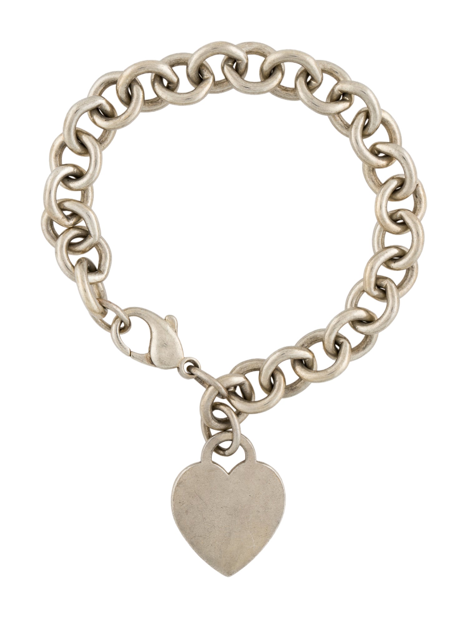 Tiffany & Co. Heart Tag Charm Bracelet