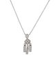Tiffany & Co. Platinum Diamond Legacy Pendant Necklace