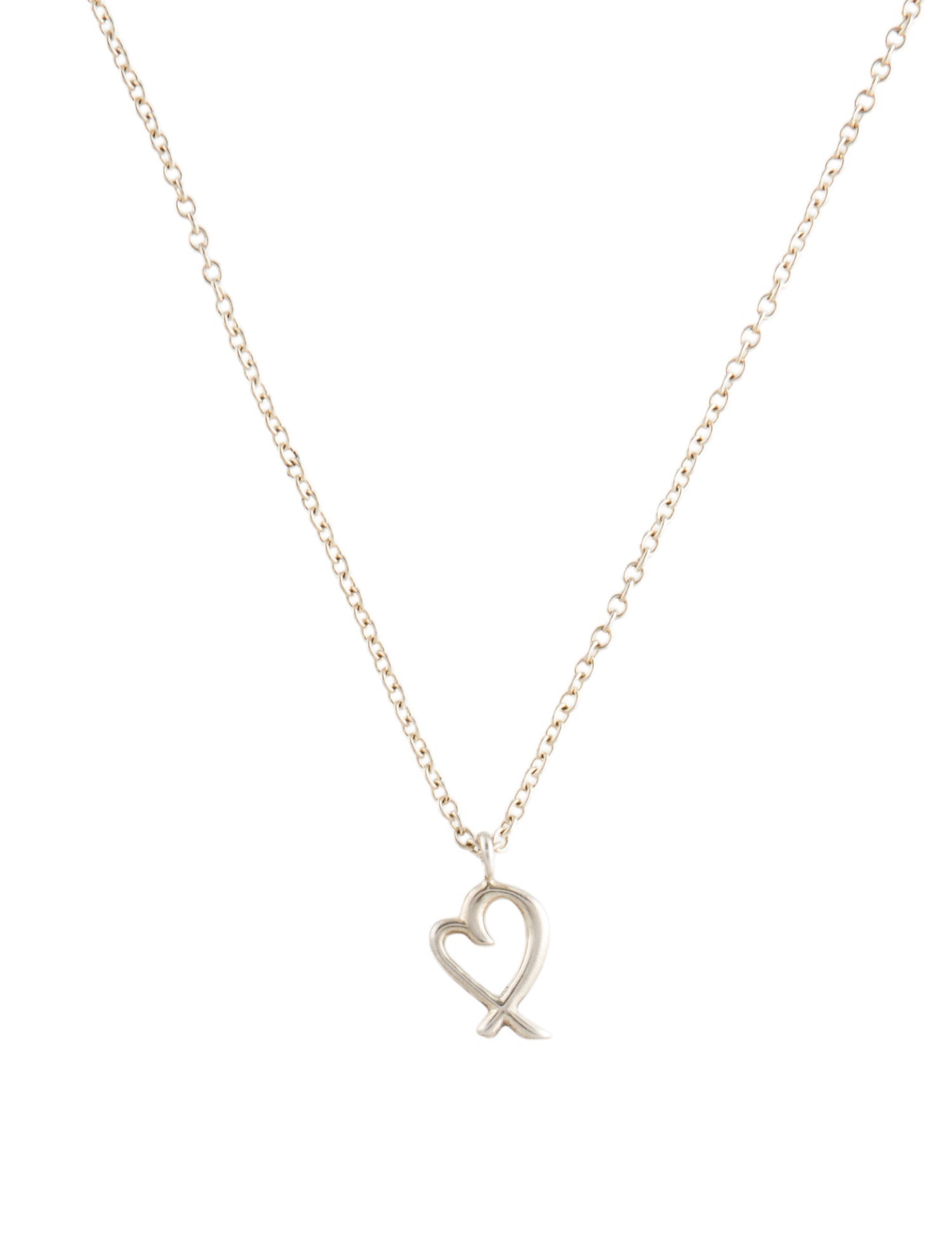 Tiffany & Co. Loving Heart Pendant Necklace