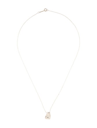 Tiffany & Co. Folded Heart Pendant Necklace