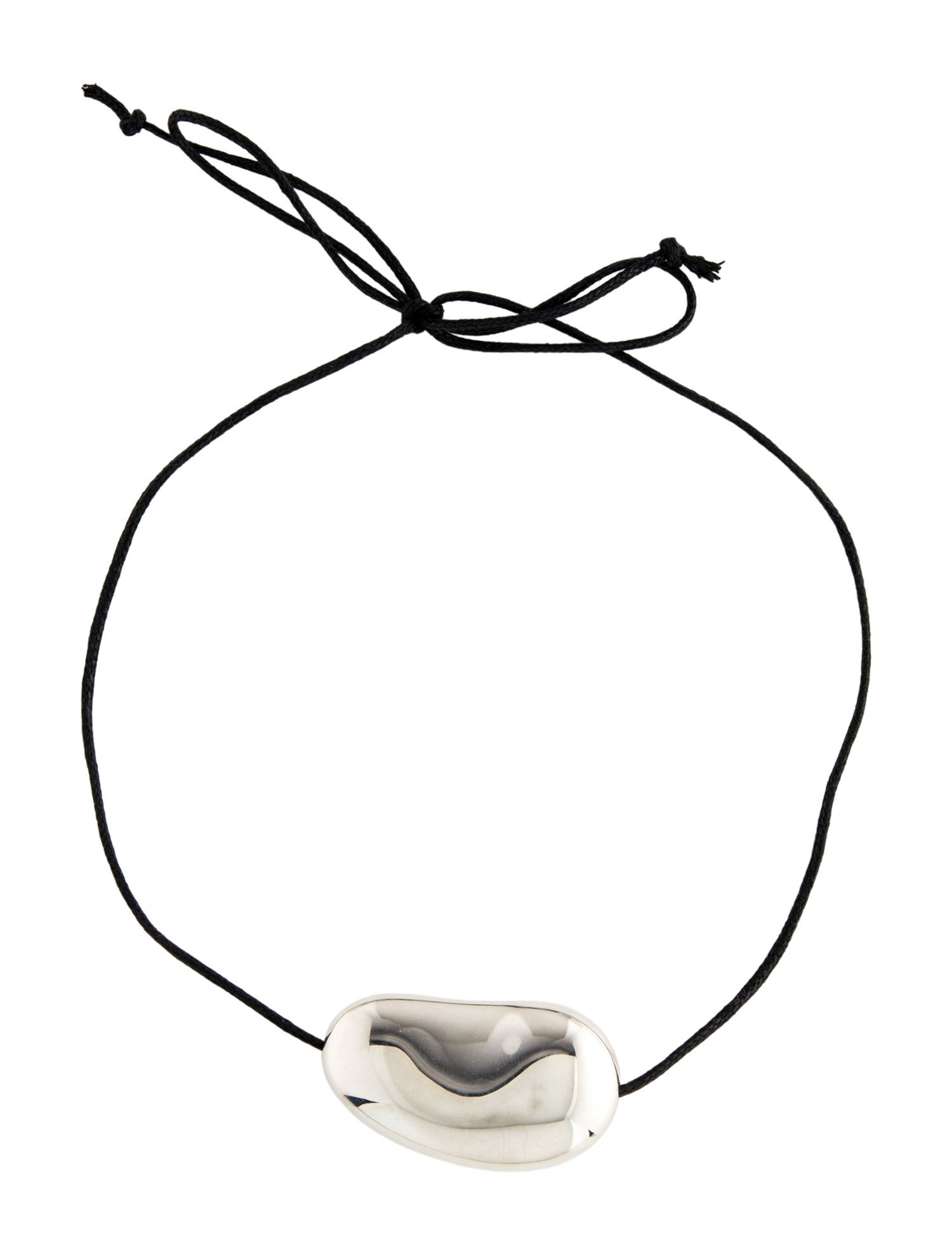 Tiffany & Co. Large Bean Design Pendant Necklace