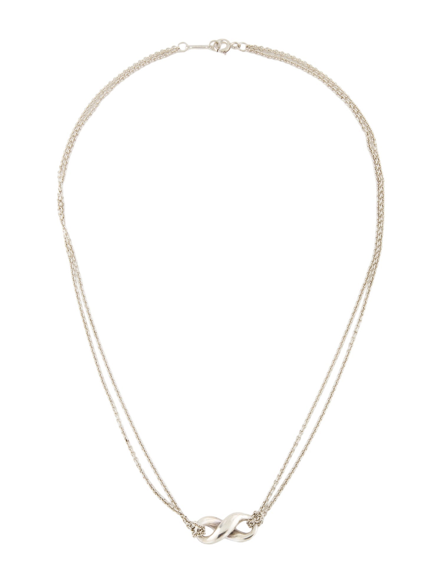 Tiffany & Co. Infinity Pendant Necklace