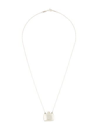 Tiffany & Co. Square Bottle Pendant Necklace