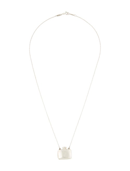 Tiffany & Co. Square Bottle Pendant Necklace