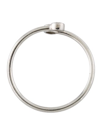 Tiffany & Co. Platinum Diamond Hoop Band