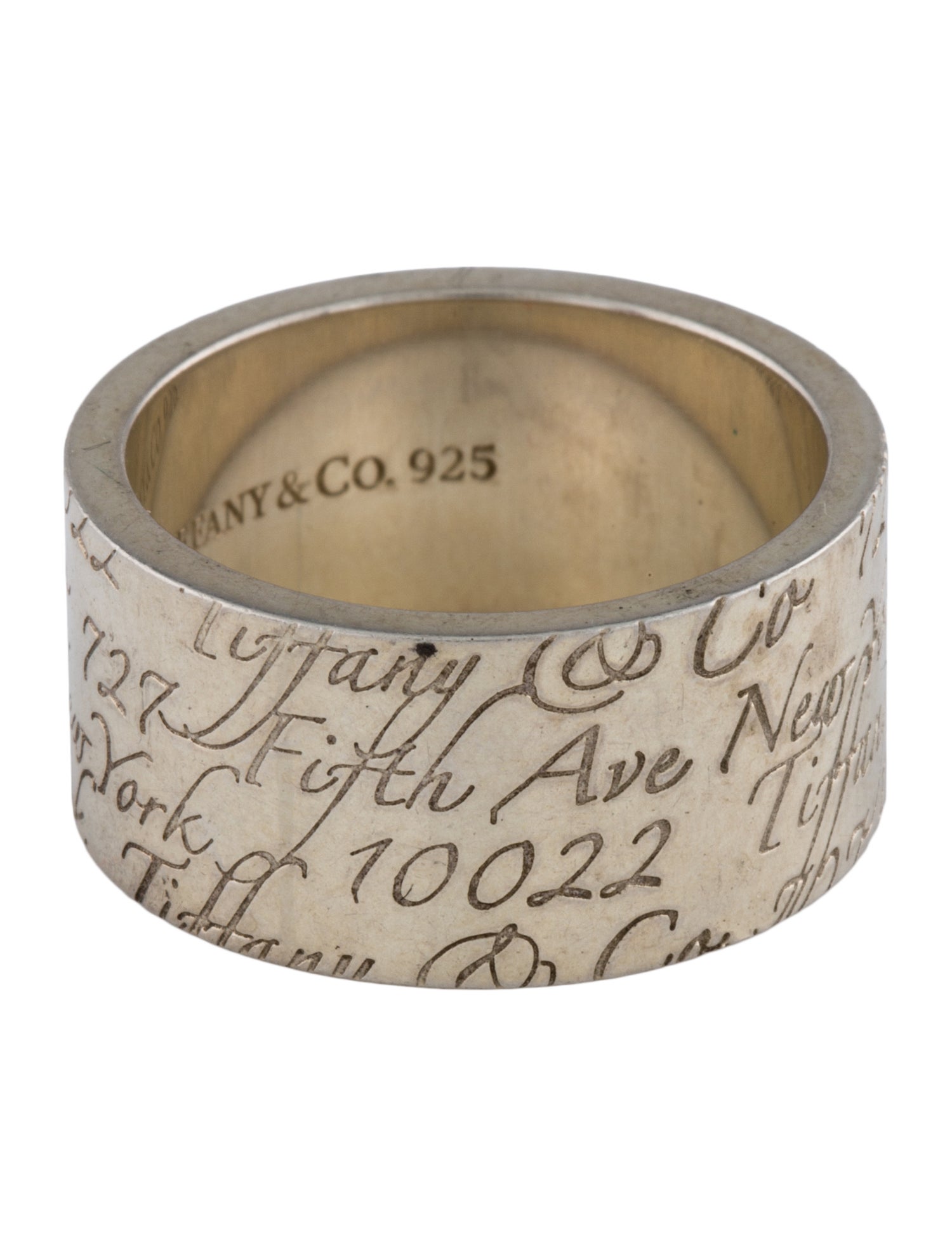 Tiffany & Co. Notes Wide Band