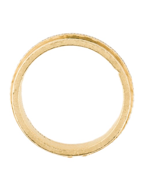 Tiffany & Co. 18K Diamond Narrow Tiffany T Band