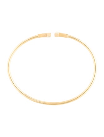 Tiffany & Co. 18K T Wire Bracelet