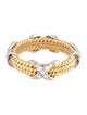 Tiffany & Co. Two-Tone Diamond Tiffany Rope Band