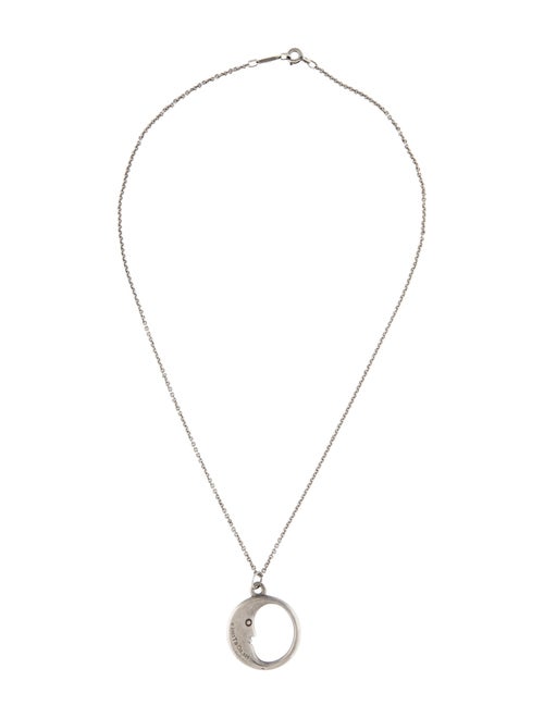 Tiffany & Co. Man in the Moon Pendant Necklace