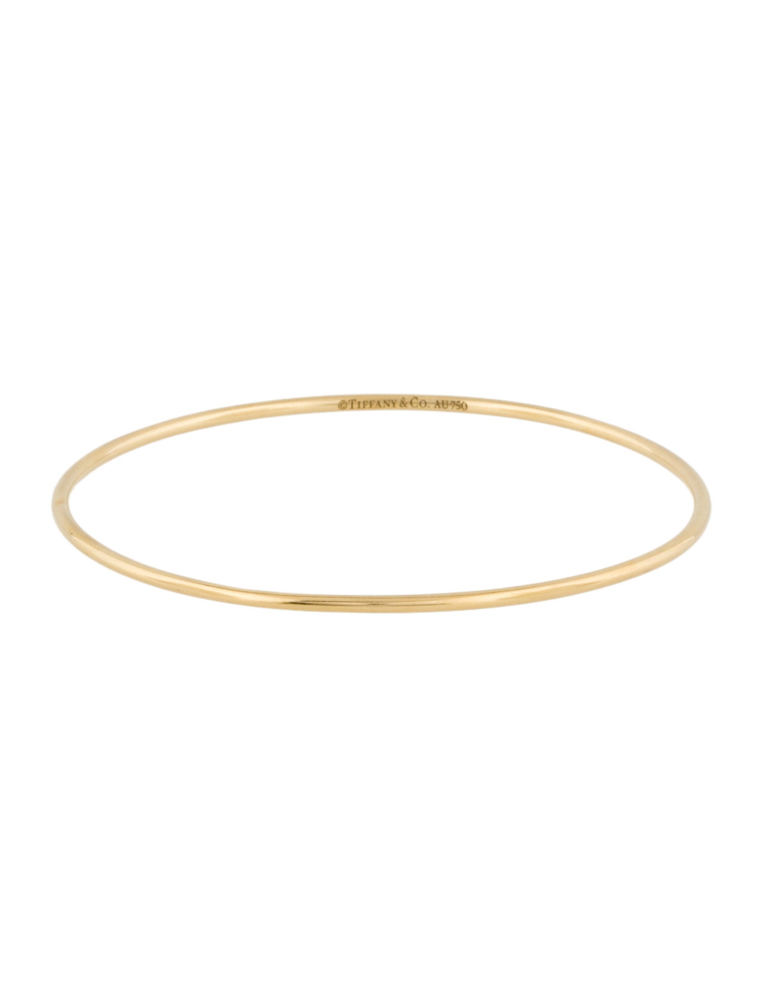 Tiffany & Co. 18K Bangle Bracelet