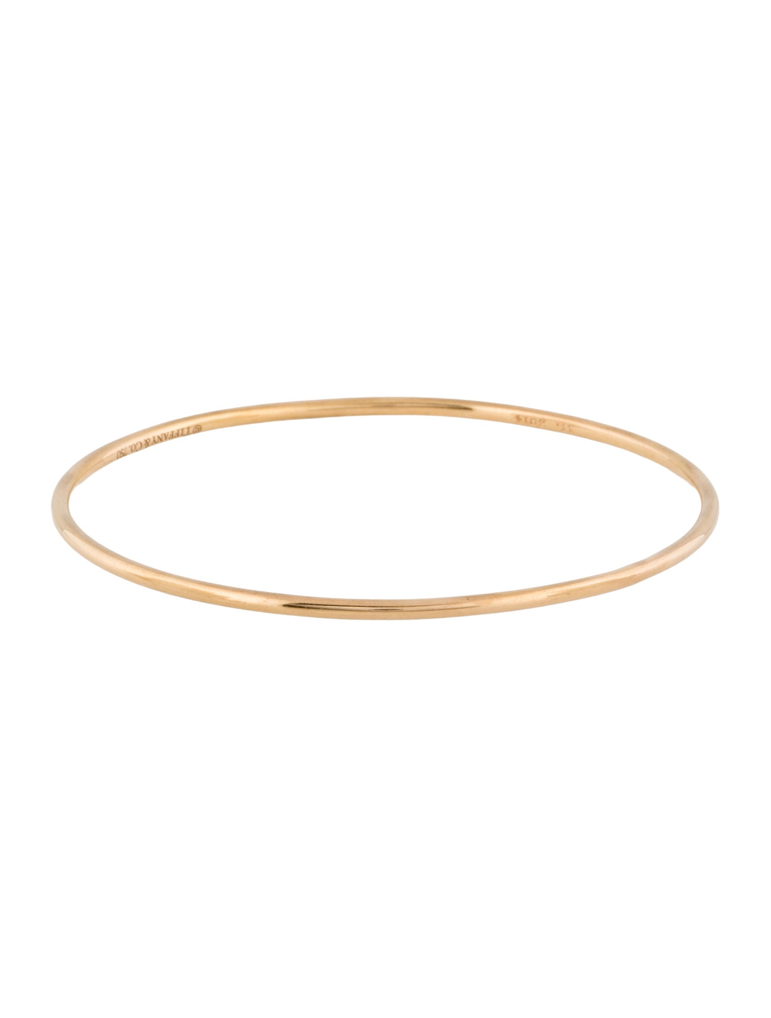 Tiffany & Co. 18K Bangle Bracelet