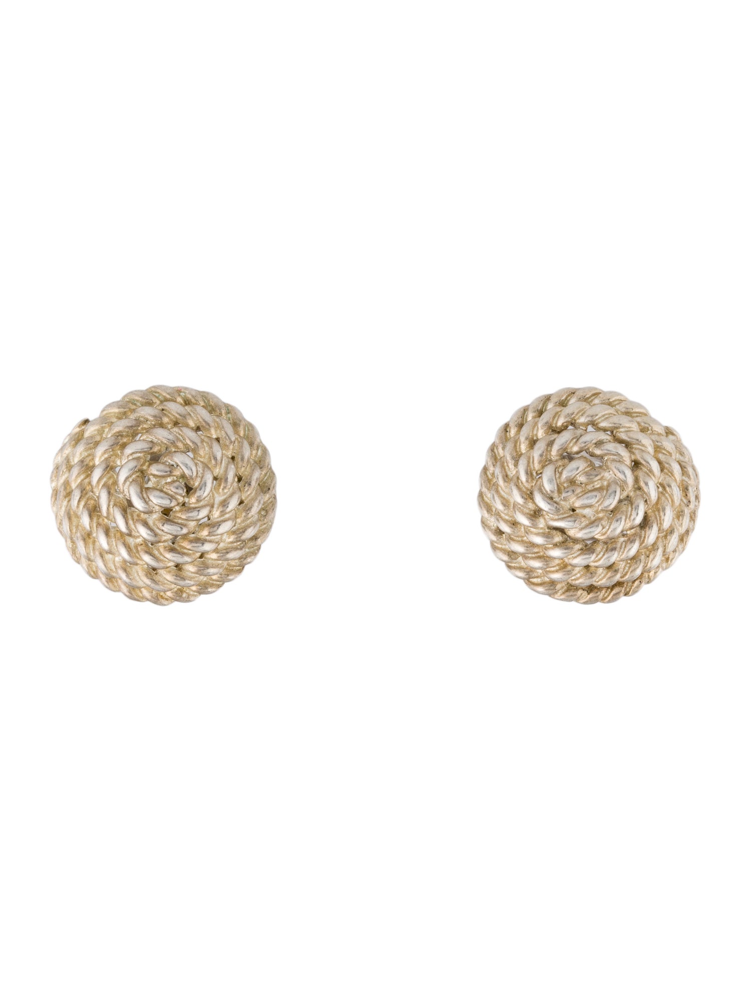 Tiffany & Co. Coiled Rope Stud Earrings