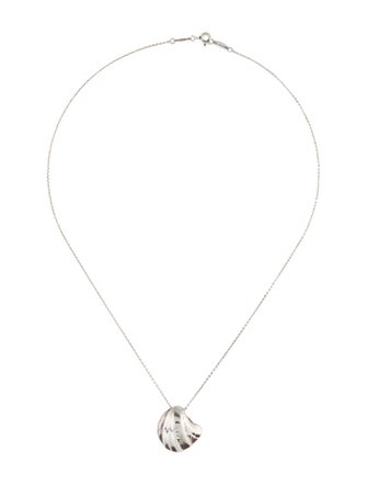 Tiffany & Co. Shell Pendant Necklace