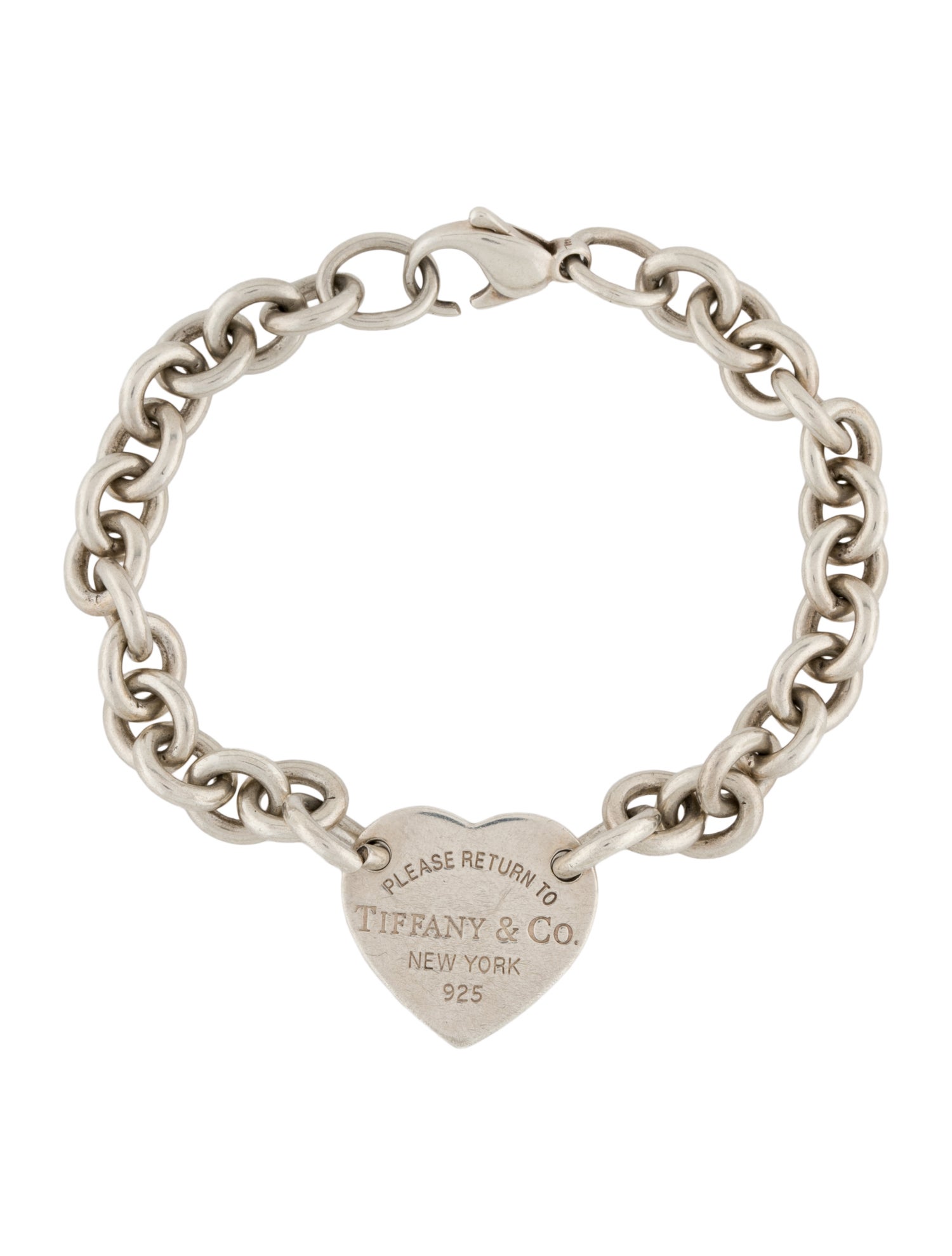 Tiffany & Co. Heart Tag Charm Bracelet