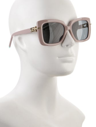 Tiffany & Co. Wayfarer Tinted Sunglasses