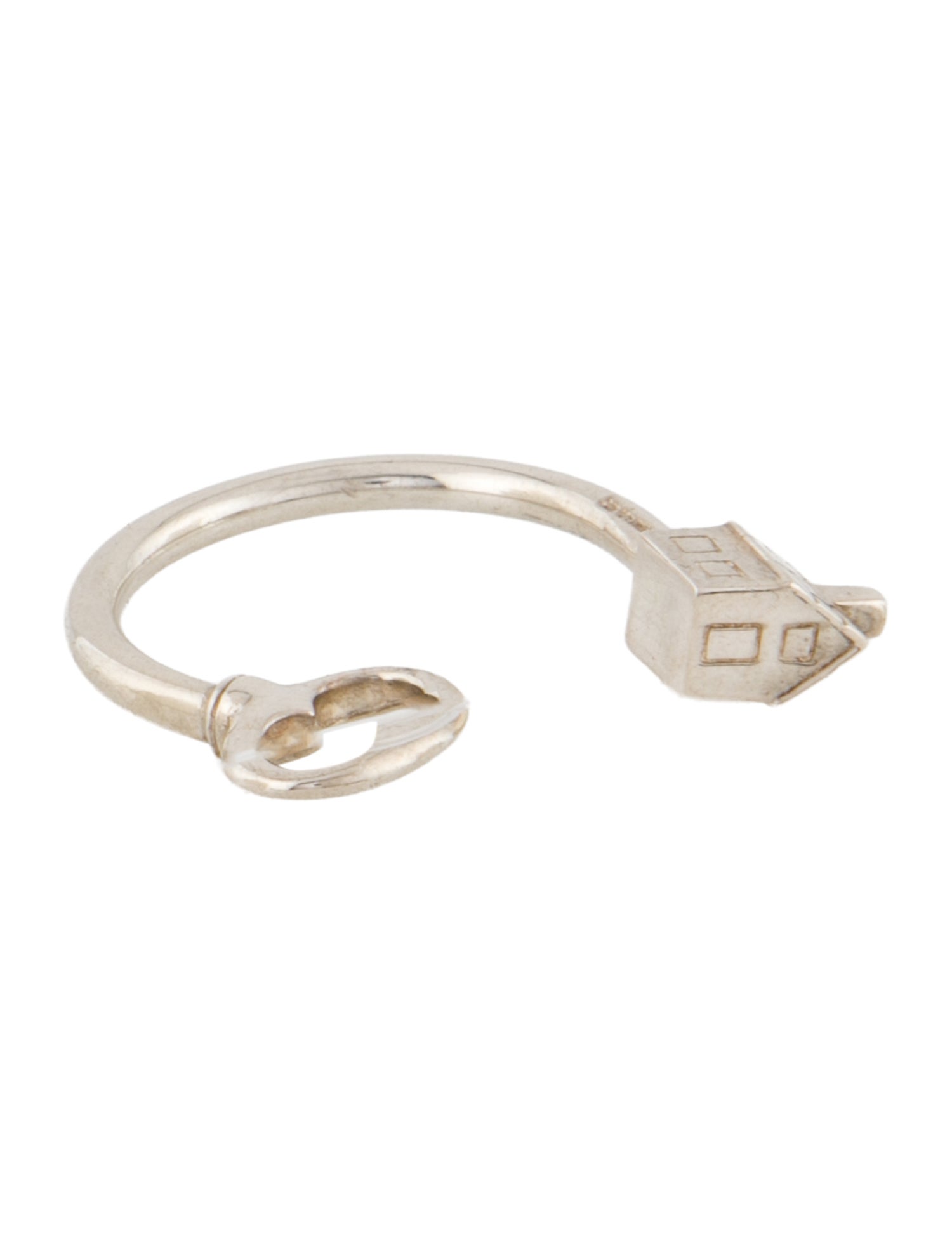 Tiffany & Co. Silver Keyring