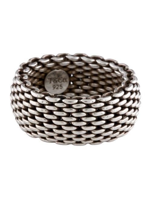 Tiffany & Co. Mesh Band Ring