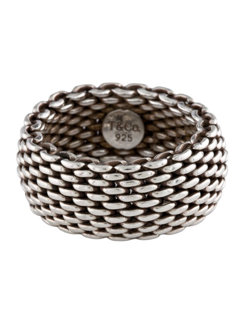 Tiffany & Co. Mesh Band Ring