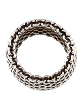 Tiffany & Co. Mesh Band Ring