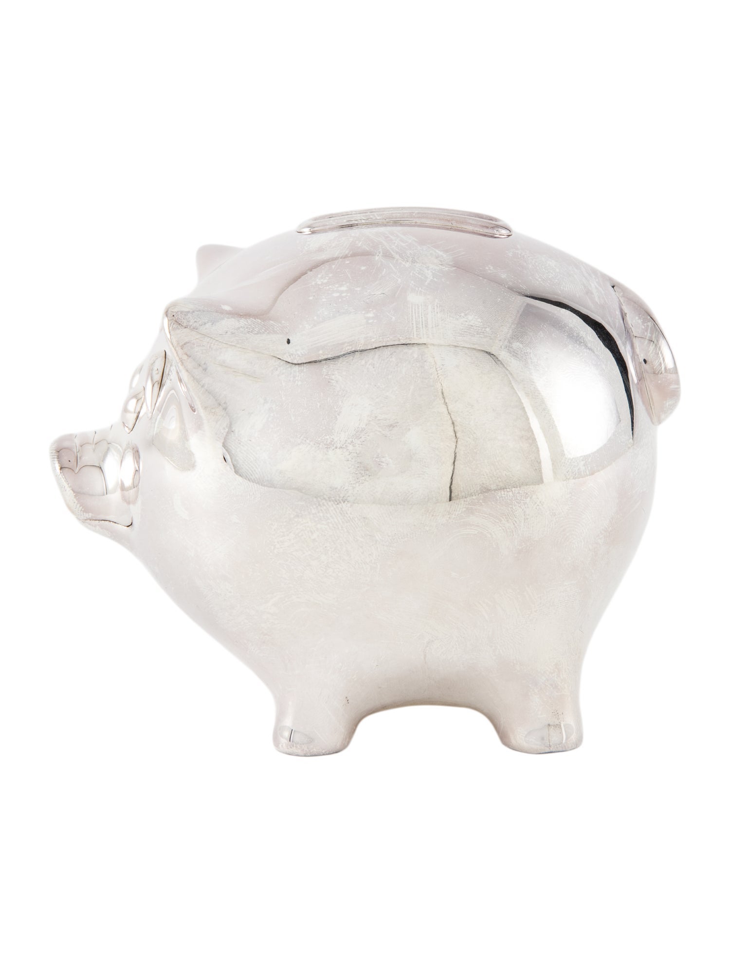 Tiffany & Co. Sterling Piggy Bank