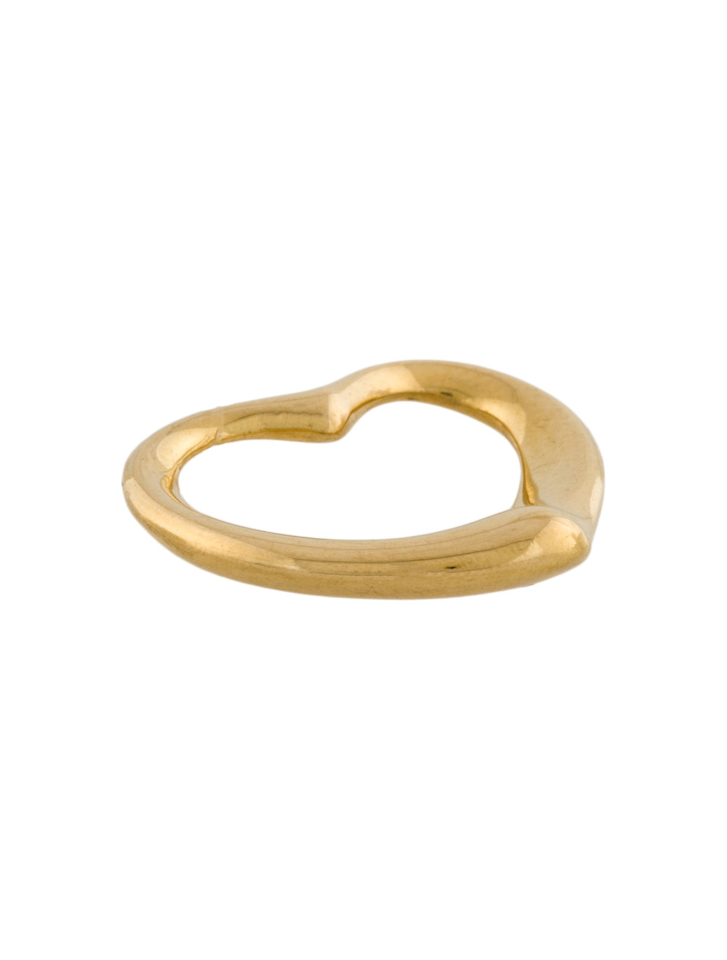 Tiffany & Co. 18K Open Heart Pendant