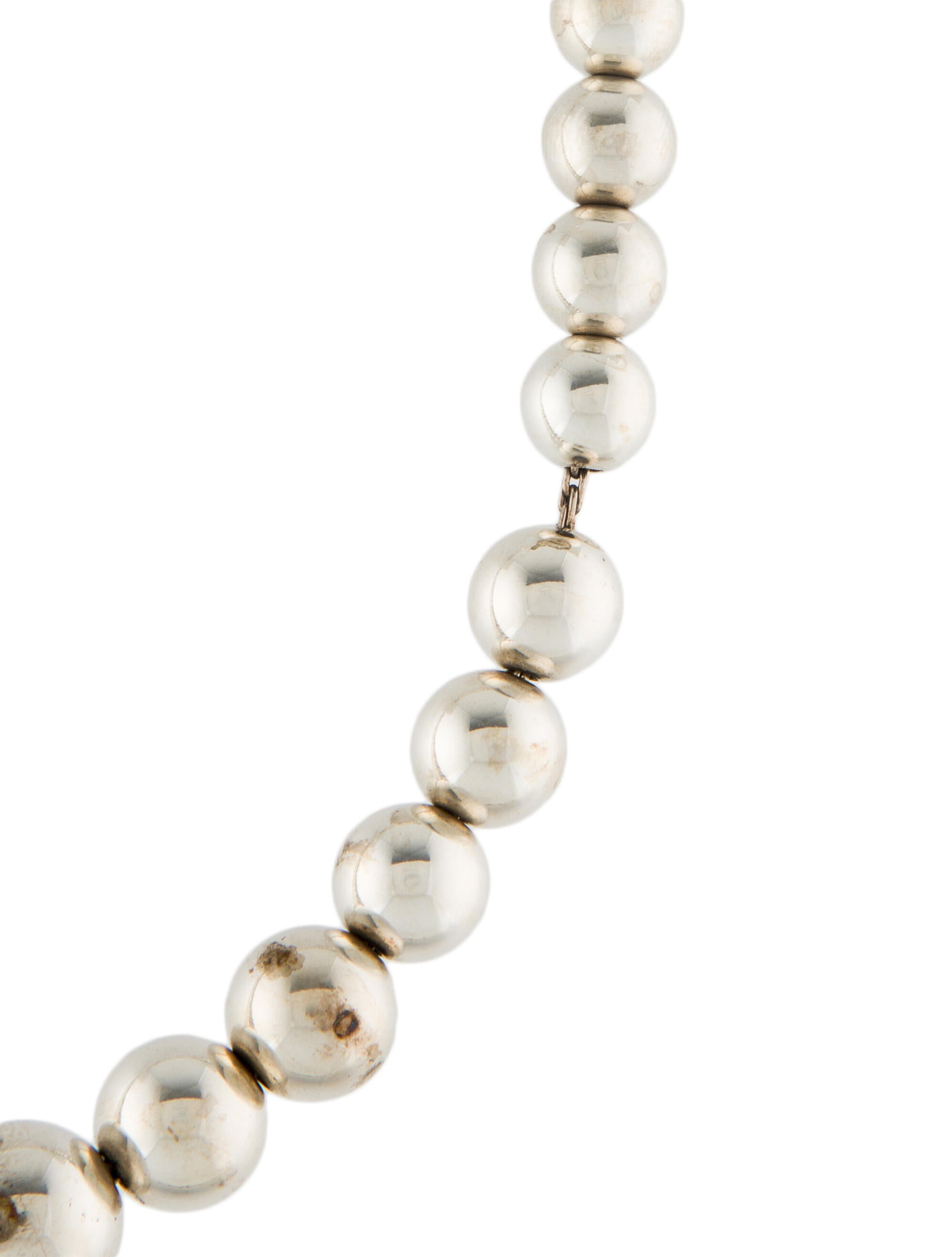 Tiffany & Co. Graduated Ball Necklace