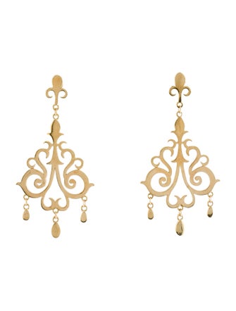 Tiffany & Co. 18K Enchant Chandelier Drop Earrings